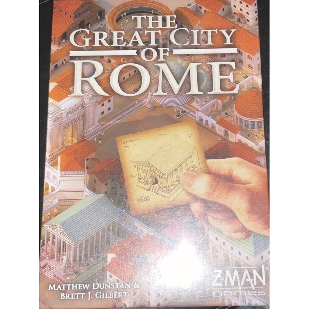 Great City of Rome Board Game Z-Man Sealed Strategy Card Game